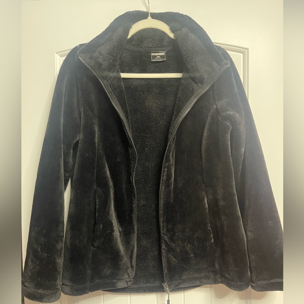 32 Degrees Black Fleece Jacket